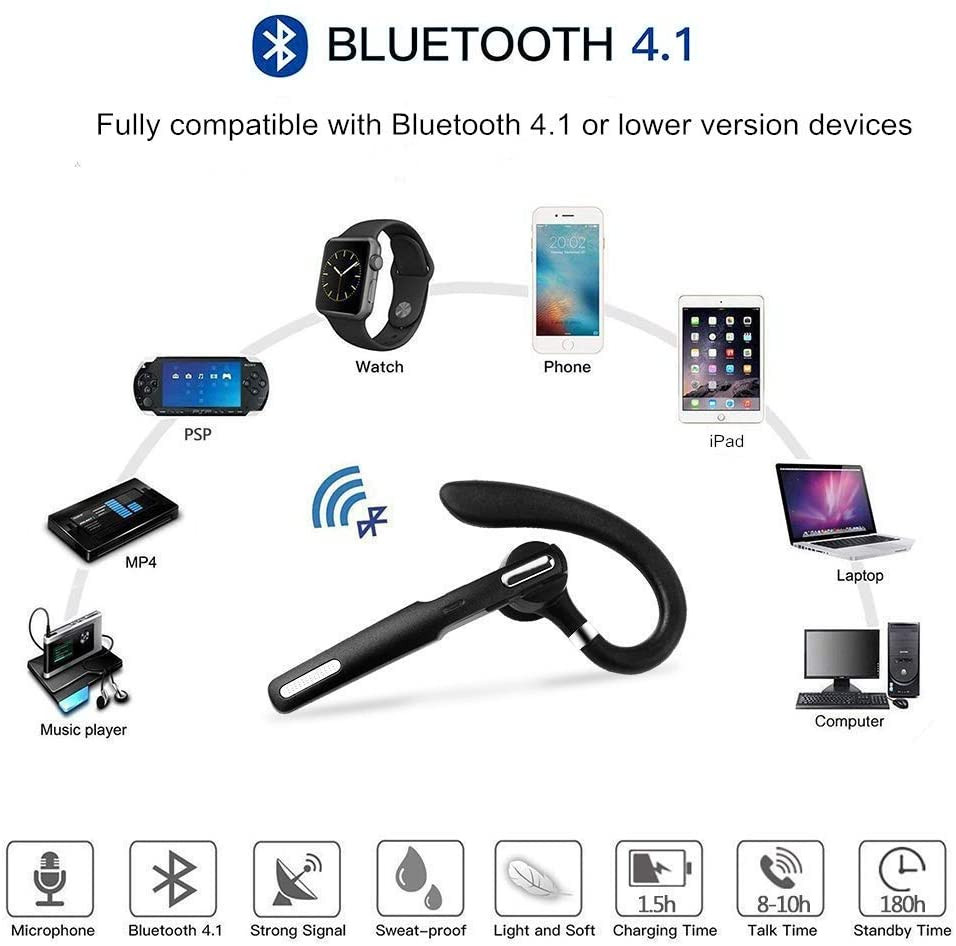 Bluetooth Headset G3 Black